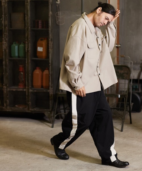 【セール】mp10208-サイドラインパンツ（その他パンツ）｜a lit r（ア リトル）