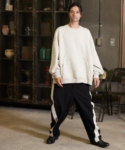 【セール】mp10208-サイドラインパンツ（その他パンツ）｜a lit r（ア リトル）