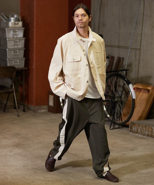 【セール】mp10208-サイドラインパンツ（その他パンツ）｜a lit r（ア リトル）