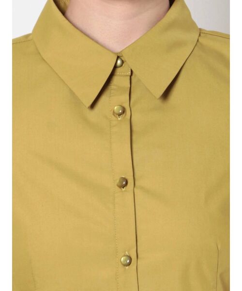 RESEXXY(リゼクシー)の「ショルダーオープンタックシャツ(シャツ/ブラウス・レディース・ホワイト/イエロー/その他1・FREE)」の10枚目の写真