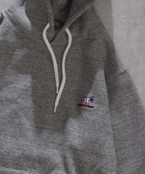 The Endless Summer(エンドレスサマー)の「TES HUNTINGTON SWEAT PARKA / スウェットパーカー(パーカー・メンズ・ホワイト/ブラック/ダークグリーン/グレー・MEDIUM/LARGE/X-LARGE)」の3枚目の写真