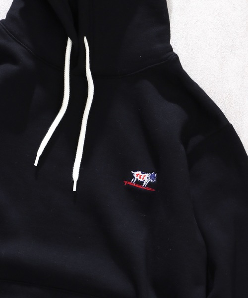 The Endless Summer(エンドレスサマー)の「TES HUNTINGTON SWEAT PARKA / スウェットパーカー(パーカー・メンズ・ホワイト/ブラック/ダークグリーン/グレー・MEDIUM/LARGE/X-LARGE)」の2枚目の写真