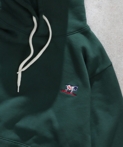 The Endless Summer(エンドレスサマー)の「TES HUNTINGTON SWEAT PARKA / スウェットパーカー(パーカー・メンズ・ホワイト/ブラック/ダークグリーン/グレー・MEDIUM/LARGE/X-LARGE)」の4枚目の写真