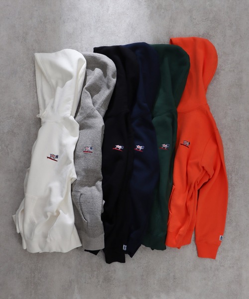 The Endless Summer(エンドレスサマー)の「TES HUNTINGTON SWEAT PARKA / スウェットパーカー(パーカー・メンズ・ホワイト/ブラック/ダークグリーン/グレー・MEDIUM/LARGE/X-LARGE)」の13枚目の写真