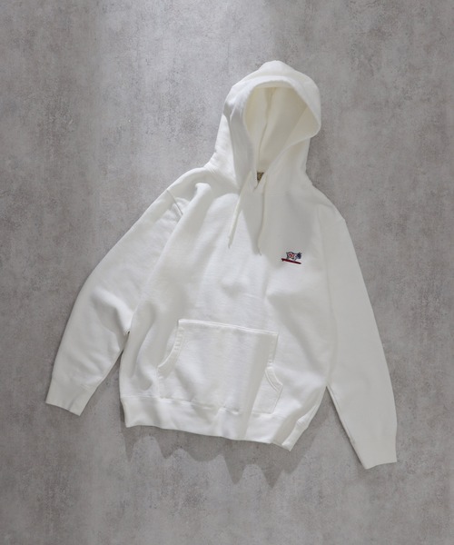 The Endless Summer(エンドレスサマー)の「TES HUNTINGTON SWEAT PARKA / スウェットパーカー(パーカー・メンズ・ホワイト/ブラック/ダークグリーン/グレー・MEDIUM/LARGE/X-LARGE)」の5枚目の写真