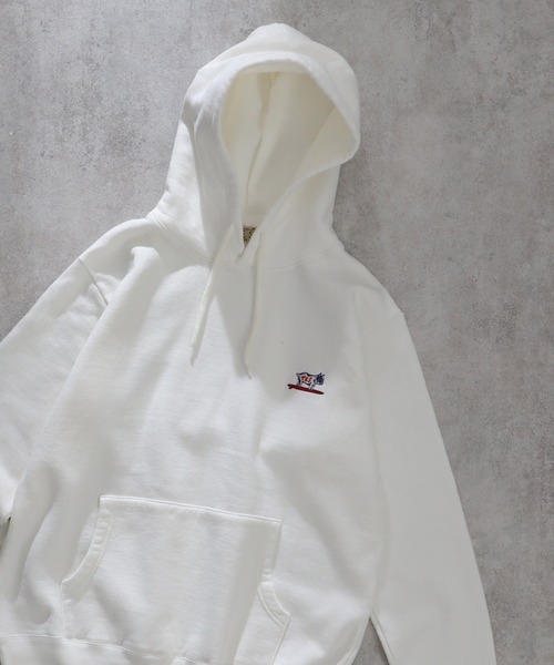 The Endless Summer(エンドレスサマー)の「TES HUNTINGTON SWEAT PARKA / スウェットパーカー(パーカー・メンズ・ホワイト/ブラック/ダークグリーン/グレー・MEDIUM/LARGE/X-LARGE)」の6枚目の写真