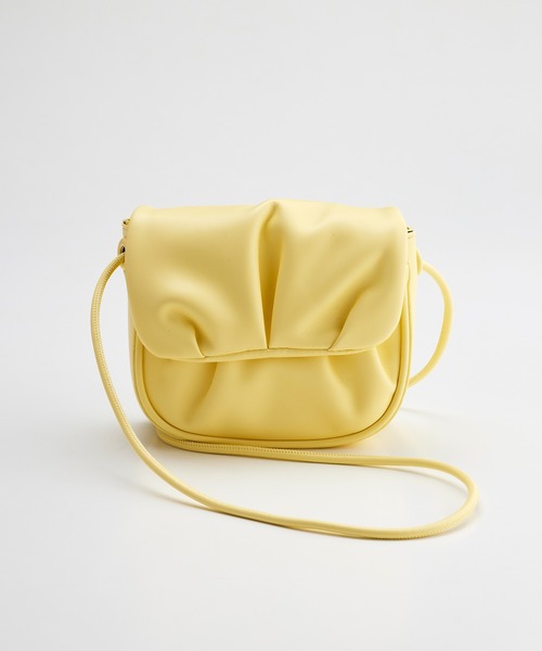 NOISE MAKER（ノイズメーカー）の「フラップミニショルダーバッグ（ショルダーバッグ・レディース・ホワイト/ブラック/イエロー・FREE）」の3枚目の写真