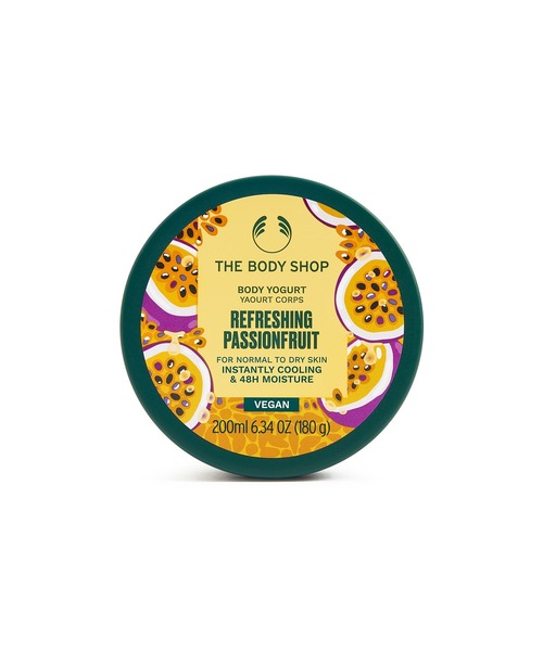 THE BODY SHOP(ザ・ボディショップ)の「【数量限定】ボディヨーグルト リフレッシング パッションフルーツ 200mL(ボディケア/ボディクリーム・レディース・その他・FREE)」の2枚目の写真