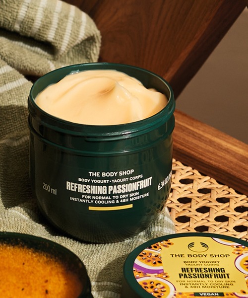 THE BODY SHOP(ザ・ボディショップ)の「【数量限定】ボディヨーグルト リフレッシング パッションフルーツ 200mL(ボディケア/ボディクリーム・レディース・その他・FREE)」の3枚目の写真