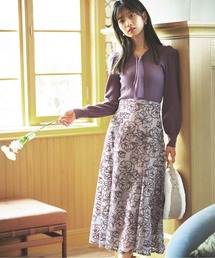 PROPORTION BODY DRESSING | エンブロイダリーフラワーマーメイドスカート / 1212220511(スカート)