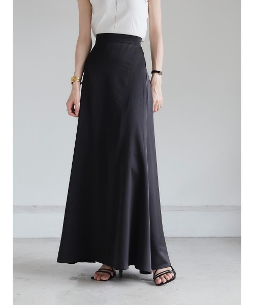 amel（エイメル）の「matte satin long skirt（スカート・レディース・ブラック・FREE）」の15枚目の写真