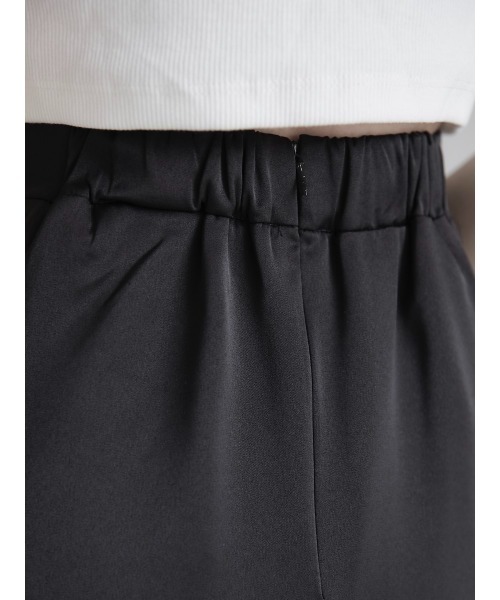 amel（エイメル）の「matte satin long skirt（スカート・レディース・ブラック・FREE）」の14枚目の写真