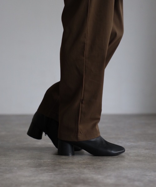 sakishimatokyo（サキシマトーキョー）の「ロングスリーブディープVルーズセット（サロペット/オーバーオール・レディース・カーキブラウン/ベージュ/ブラック・L/M）」の5枚目の写真