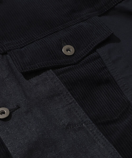 BEAMS（ビームス）の「BEAMS / クレイジー ジャケット（ブルゾン・メンズ・インディゴブルー/ブラック・L/XL/S/M）」の12枚目の写真