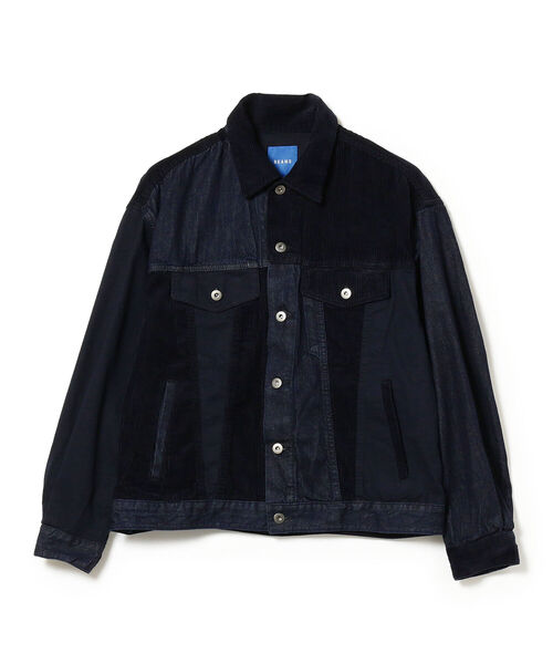 BEAMS（ビームス）の「BEAMS / クレイジー ジャケット（ブルゾン・メンズ・インディゴブルー/ブラック・L/XL/S/M）」の20枚目の写真
