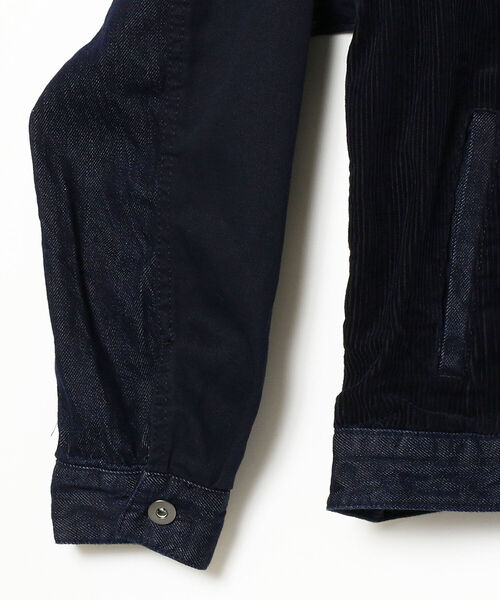 BEAMS（ビームス）の「BEAMS / クレイジー ジャケット（ブルゾン・メンズ・インディゴブルー/ブラック・L/XL/S/M）」の22枚目の写真