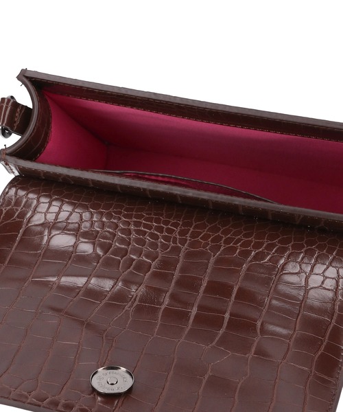 HVISK（ヴィスク）の「【HVISK】CAYMAN TRACE（ショルダーバッグ・レディース・ダークブラウン・FREE）」の8枚目の写真