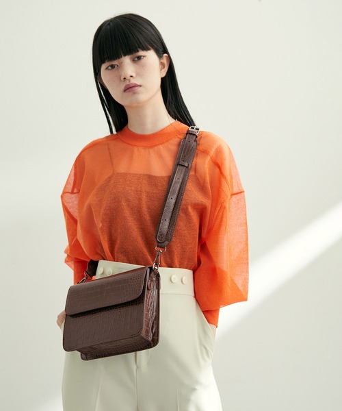 HVISK（ヴィスク）の「【HVISK】CAYMAN TRACE（ショルダーバッグ・レディース・ダークブラウン・FREE）」の5枚目の写真