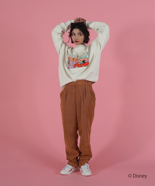TINA：JOJUN（ティーナジョジュン）の「ディズニー/ユニセックス スウェット TINA：JOJUN（スウェット・レディース・ホワイト系その他/ホワイト系その他2・M）」の10枚目の写真