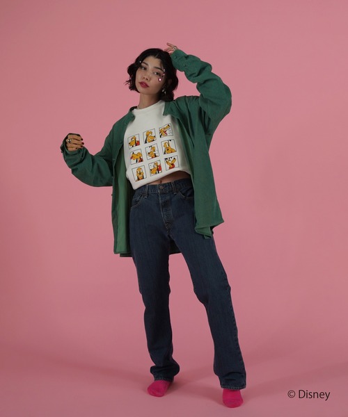 TINA：JOJUN（ティーナジョジュン）の「ディズニー/ユニセックス スウェット TINA：JOJUN（スウェット・レディース・ホワイト系その他/ホワイト系その他2・M）」の8枚目の写真