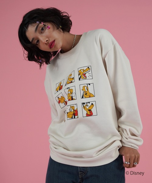 TINA：JOJUN（ティーナジョジュン）の「ディズニー/ユニセックス スウェット TINA：JOJUN（スウェット・レディース・ホワイト系その他/ホワイト系その他2・M）」の18枚目の写真