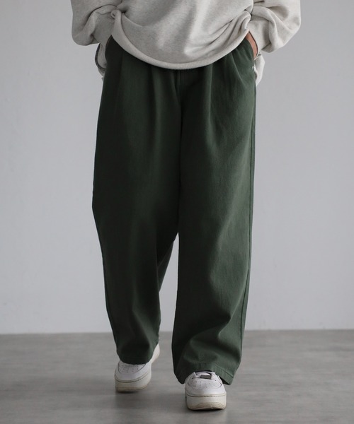 セール】リラックス ワイド ルーズパンツ<ユニセックス>（デニムパンツ