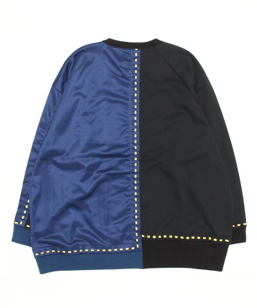 amok（アモク）の「amok /アモク/LASER STITCH SWEAT SHIRTS（Tシャツ/カットソー・メンズ・ブルー/グリーン・M/L）」の3枚目の写真