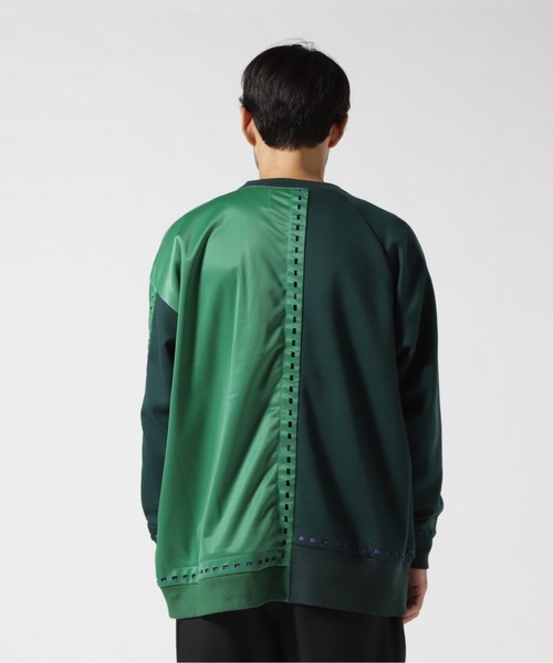 amok（アモク）の「amok /アモク/LASER STITCH SWEAT SHIRTS（Tシャツ/カットソー・メンズ・ブルー/グリーン・M/L）」の6枚目の写真