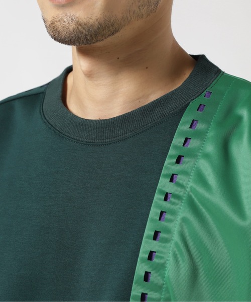 amok（アモク）の「amok /アモク/LASER STITCH SWEAT SHIRTS（Tシャツ/カットソー・メンズ・ブルー/グリーン・M/L）」の7枚目の写真