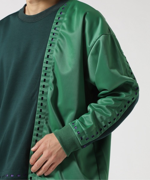 amok（アモク）の「amok /アモク/LASER STITCH SWEAT SHIRTS（Tシャツ/カットソー・メンズ・ブルー/グリーン・M/L）」の8枚目の写真