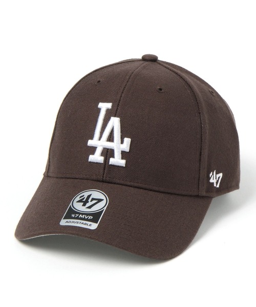 '47(フォーティーセブン)の「【47(フォーティセブン)】別注MVP CAP(キャップ・メンズ・ブルー/ブラック/ブラウン・FREE)」の3枚目の写真