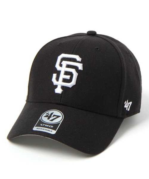 '47(フォーティーセブン)の「【47(フォーティセブン)】別注MVP CAP(キャップ・メンズ・ブルー/ブラック/ブラウン・FREE)」の2枚目の写真