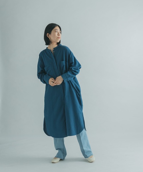 FORK&SPOON（フォークアンドスプーン）の「FORK&SPOON　セミワイドヘムデニムパンツ（デニムパンツ・レディース・ブルー系その他/ワンウォッシュ・1/2）」の20枚目の写真