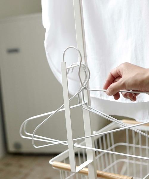 TIMELESS COMFORT（タイムレスコンフォート）の「tosca（トスカ）ランドリーハンガーカート セット　ホワイト（ランドリーグッズ・レディース・ホワイト・ONE SIZE）」の11枚目の写真