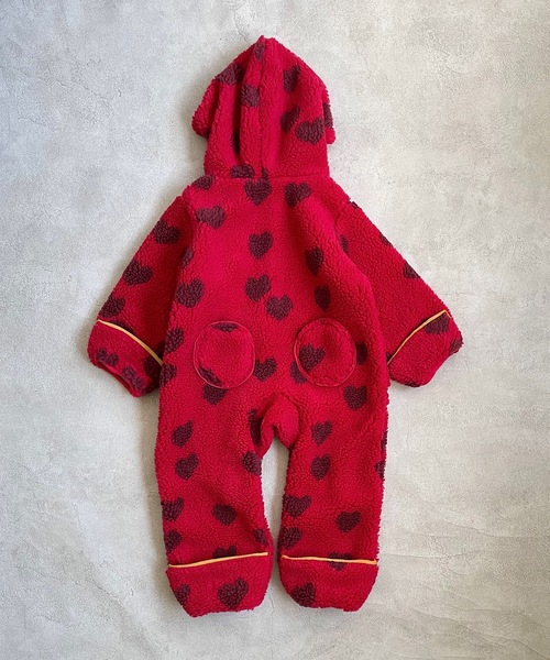 HOGAN RANCH WEAR（ホーガンランチウエア）の「ソウガラジャガードボアジャンプスーツ（baby/FREE）（その他アウター・キッズ・マスタード/レッド/アイボリー・FREE）」の12枚目の写真