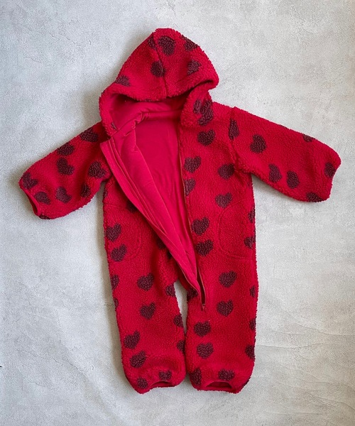 HOGAN RANCH WEAR（ホーガンランチウエア）の「ソウガラジャガードボアジャンプスーツ（baby/FREE）（その他アウター・キッズ・マスタード/レッド/アイボリー・FREE）」の13枚目の写真