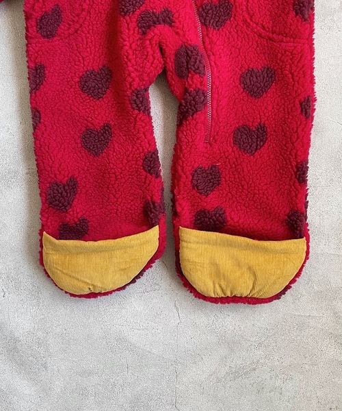 HOGAN RANCH WEAR（ホーガンランチウエア）の「ソウガラジャガードボアジャンプスーツ（baby/FREE）（その他アウター・キッズ・マスタード/レッド/アイボリー・FREE）」の15枚目の写真