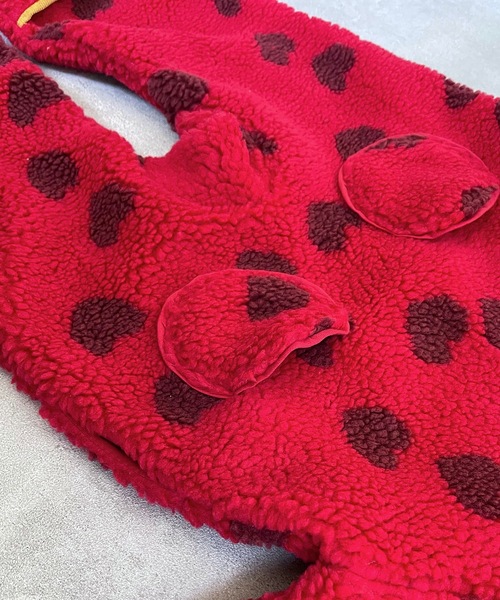 HOGAN RANCH WEAR（ホーガンランチウエア）の「ソウガラジャガードボアジャンプスーツ（baby/FREE）（その他アウター・キッズ・マスタード/レッド/アイボリー・FREE）」の14枚目の写真