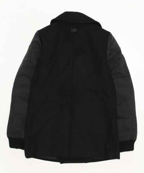 G-STAR（ジースター）の「BOMBER SLEEVE PEACOAT/ナイロンスリーブPコート/MA1ブルゾン（ピーコート・レディース・ダークブラック・MEDIUM/SMALL/X-SMALL）」の9枚目の写真
