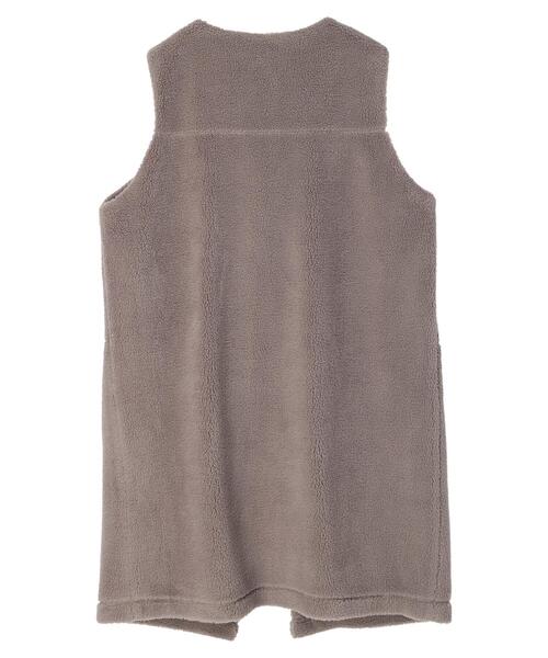 AMERICAN HOLIC（アメリカンホリック）の「ボアジレ（ダウンベスト・レディース・アイボリー/モカ・FREE）」の12枚目の写真