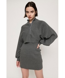 SLY | SHORT ZIP 2P OP ショートジップ 2ピース ワンピース(ワンピース)
