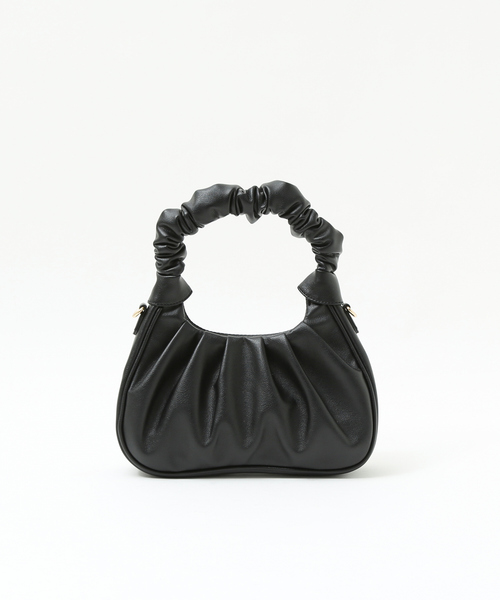 Abahouse Devinette(ドゥヴィネット)の「【Avancer】ちぢみハンドルバッグ(ハンドバッグ・レディース・グリーン/サックスブルー/ブラック・フリー)」の14枚目の写真