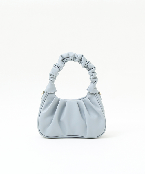 Abahouse Devinette(ドゥヴィネット)の「【Avancer】ちぢみハンドルバッグ(ハンドバッグ・レディース・グリーン/サックスブルー/ブラック・フリー)」の22枚目の写真
