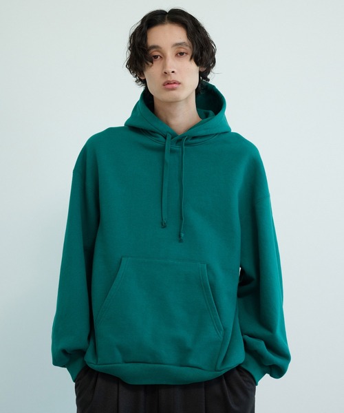 PUBLIC TOKYO（パブリックトウキョウ）の「極 リラックスフードプルオーバー/ユニセックス（パーカー・メンズ・ダークブルー/ブラウン/ブラック/グリーン/ベージュ/ダークグレー・1/3/2）」の10枚目の写真