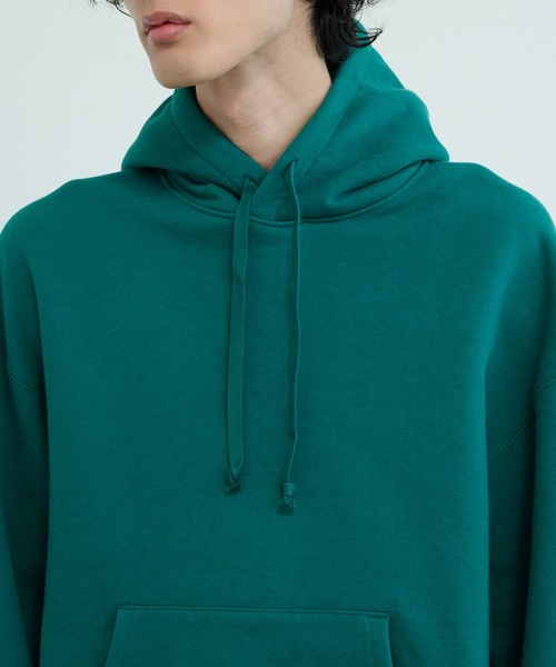 PUBLIC TOKYO（パブリックトウキョウ）の「極 リラックスフードプルオーバー/ユニセックス（パーカー・メンズ・ダークブルー/ブラウン/ブラック/グリーン/ベージュ/ダークグレー・1/3/2）」の13枚目の写真