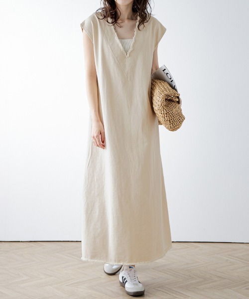 極美品♡ルネ♡フリンジワンピース ✨極美品✨ルネ フリンジ 2WAY ダブルジップワンピース パール