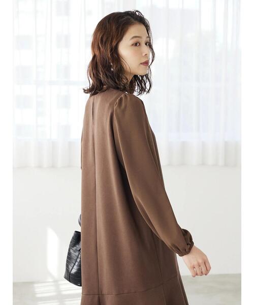 ELENCARE DUE（エレンカーレデュエ）の「・ELENCARE DUE マーメイドキリカエワンピース＊（ワンピース・レディース・ブラウン/ブラック/グレイッシュベージュ・FREE）」の14枚目の写真