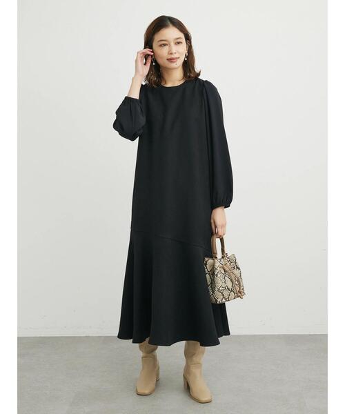 ELENCARE DUE（エレンカーレデュエ）の「・ELENCARE DUE マーメイドキリカエワンピース＊（ワンピース・レディース・ブラウン/ブラック/グレイッシュベージュ・FREE）」の19枚目の写真