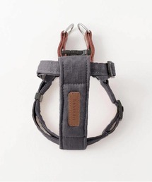 moncheri（モンシェリ）の「レザー×リネンハーネス（リード/ハーネス/首輪）」