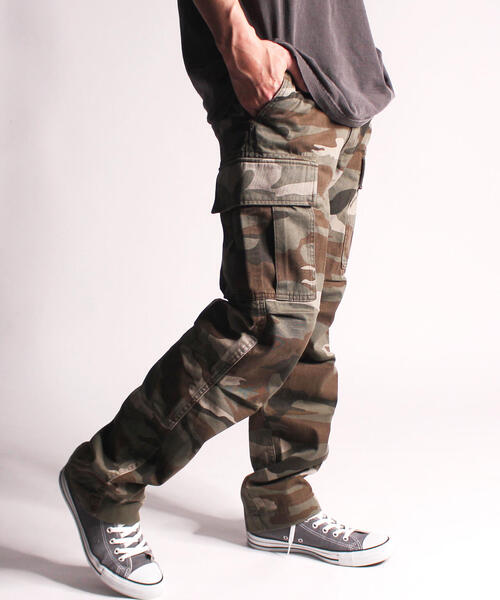 AVIREX（アヴィレックス）の「BASIC FATIGUE PANTS / ベーシック ファティーグ パンツ / AVIREX / アヴィレックス（カーゴパンツ・メンズ・カーキ/ブラック/オリーブ系/オリーブ系1/グレー系その他7/グレー・L/2XL/XL/M/S）」の6枚目の写真
